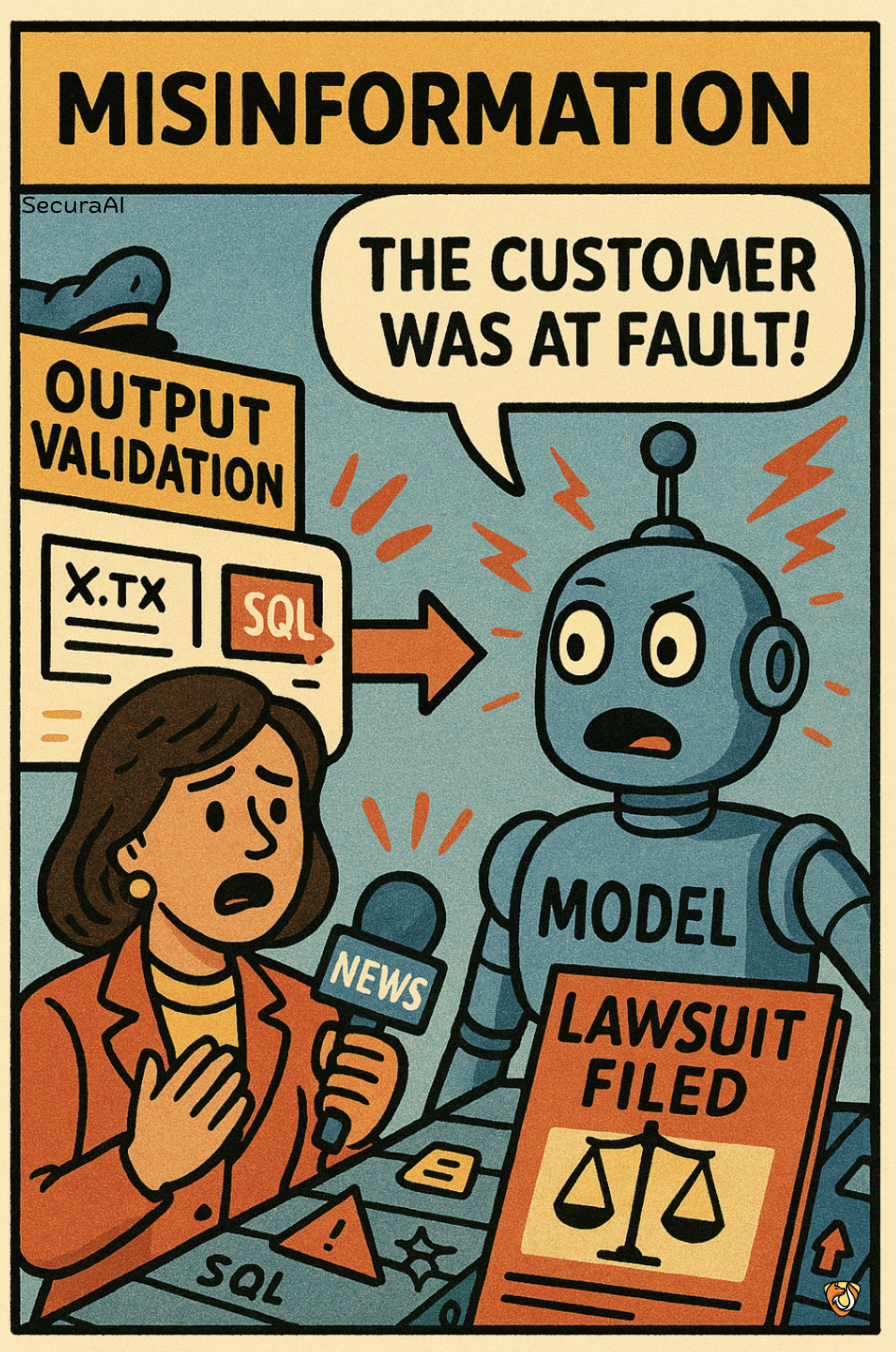 Misinformation Illustration